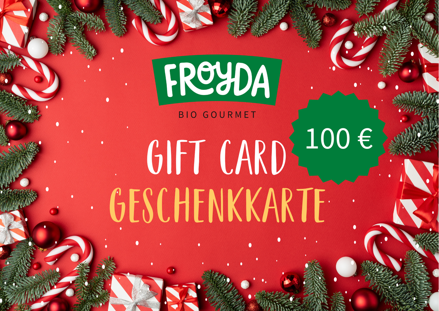 Froyda Geschenkkarte