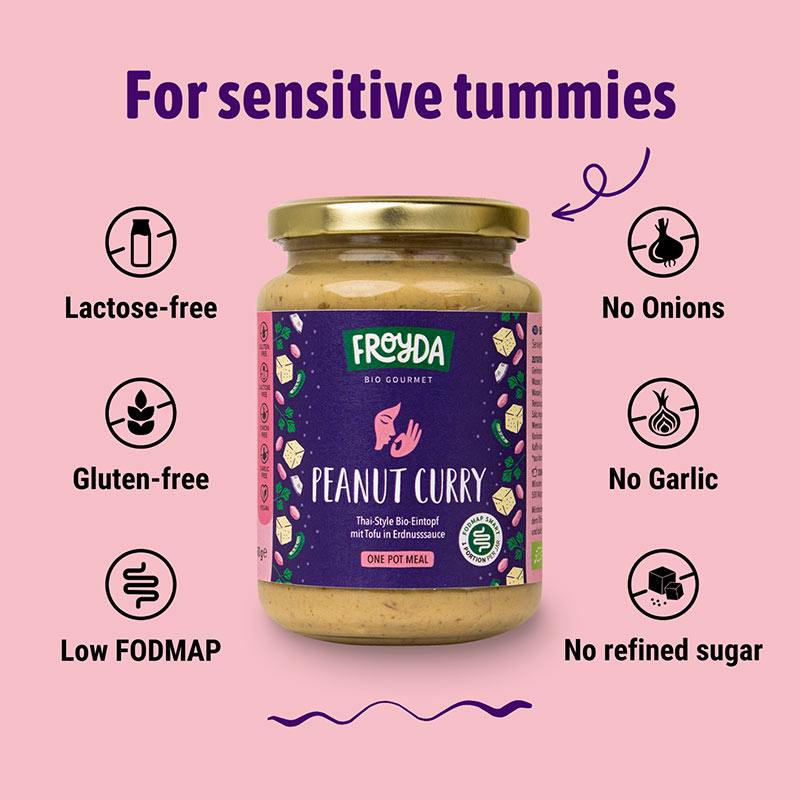 Bio Erdnuss Curry Eintopf