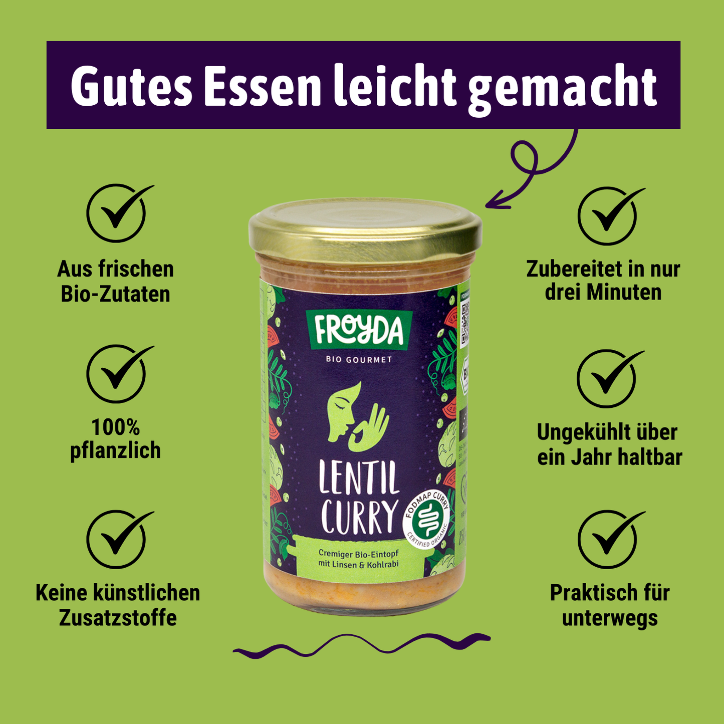 Linsen Curry Eintopf