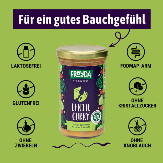 Bio Linsen Curry Eintopf