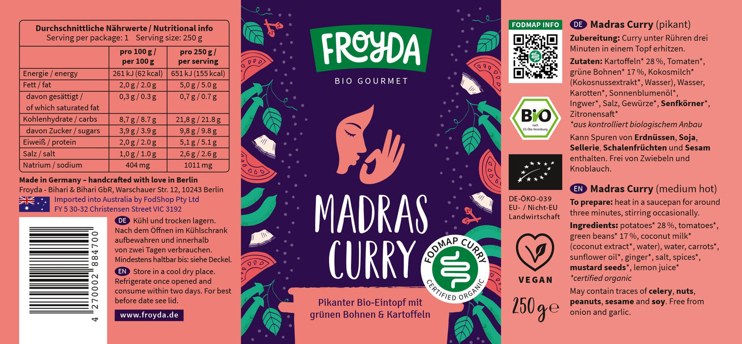 Madras Curry (Pack of 6)