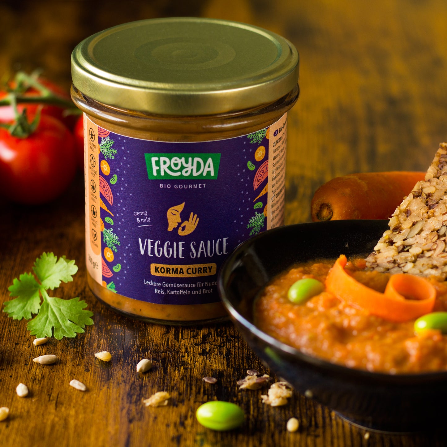 Bio Veggie Sauce Korma Curry