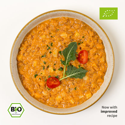 Organic Lentil Curry – vegan ready meal by Froyda