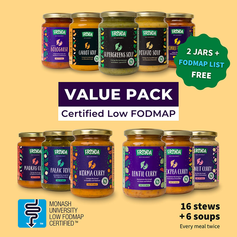 Froyda Vorteilspaket FODMAP-arm Zertifiziert